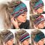 Fashion 6# Fabric Printed Wide-brimmed Headscarf