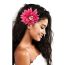 Fashion 3 Red Simulated Flower Hairpin