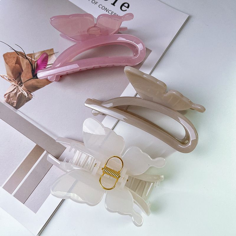 Fashion 4# Coffee Color (about 11cm*4.5cm 44g) Butterfly Gripper
