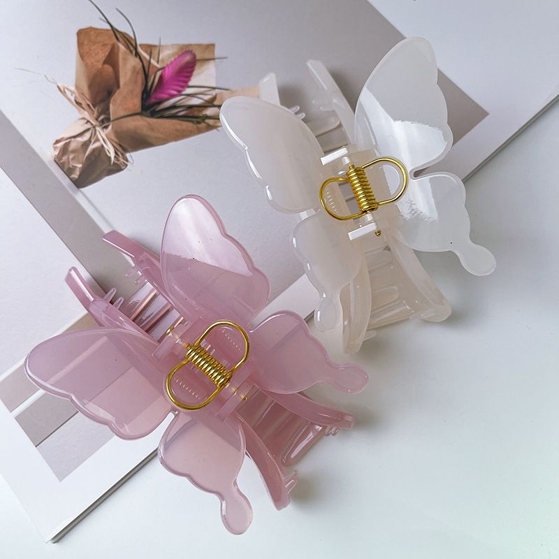 Fashion 4# Coffee Color (about 11cm*4.5cm 44g) Butterfly Gripper