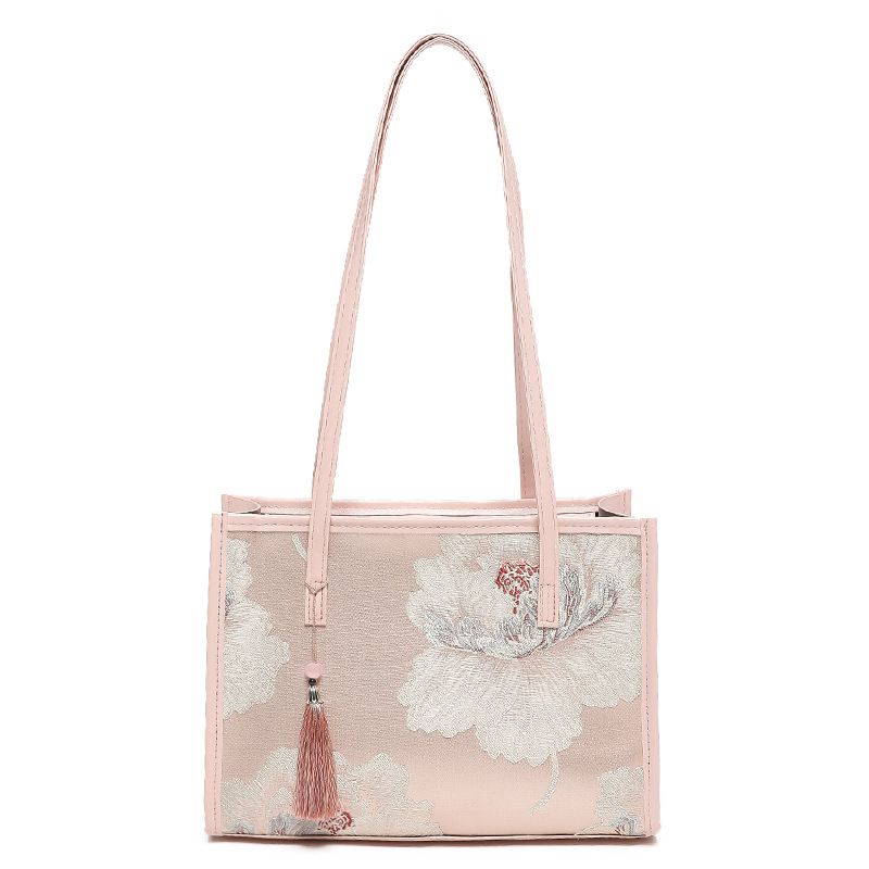 Fashion Pink Large Capacity Shoulder Bag