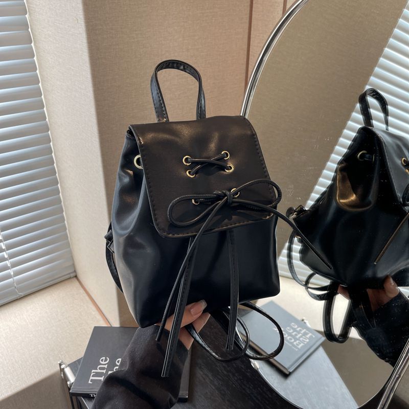 Fashion Black Large Capacity Backpack
