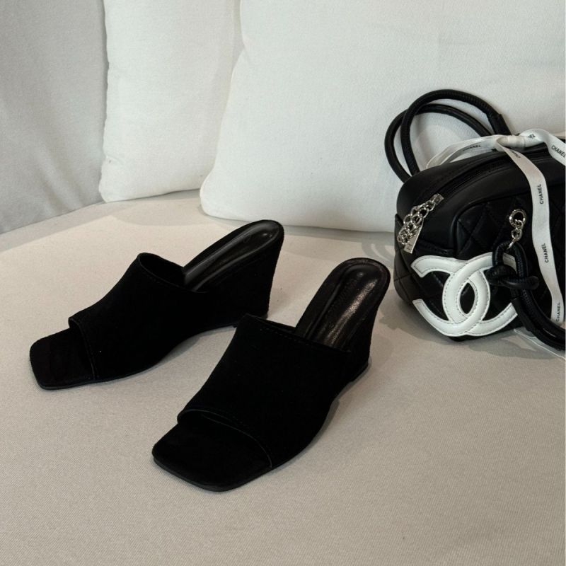 Fashion Black Platform High Heel Sandals