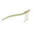 Fashion 26 Green-lily Of The Valley Pendant Acetate Geometric Hairpin