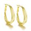 Fashion Gold Mesh Hollow Earrings