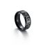 Fashion Silver Alphabet Men's Stainless Steel Ring