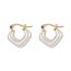 Fashion Pearl Ear-rings Geometric Pearl Earrings