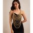Fashion 02 Mixed Color 1604 Multi-layered Beaded Body Chain