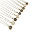 Fashion (including Chain) Baibei W Stainless Steel Shell 26 Letter Necklace