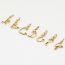 Fashion F-(excluding Ring Height 10mm) Stainless Steel 26 Letters Love Pendant