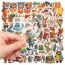 Fashion 50 Cartoon Fairy Tale Animal Stickers Sjs278 50 Waterproof Animal Stickers