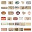 Fashion 60 Pieces Of European And American Style Retro English Note Stickers Uu294 60 English Sticky Notes Waterproof Stickers