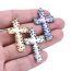Fashion Silver Stainless Steel Cross Pendant