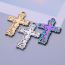 Fashion Silver Stainless Steel Cross Pendant