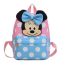 Fashion Minnie Blue Nylon Cartoon Children's Backpack