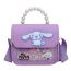 Fashion Purple Pu Cartoon Flap Crossbody Bag