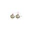 Fashion Gold-green (freshwater Pearl) Metal Geometric Earrings