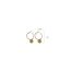 Fashion Gold Round Hollow Birdcage Earrings