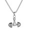 Fashion Fitness Master Necklace Steel Color Stainless Steel Master Necklace