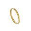 Fashion Gold (diamond-shaped Figure) Stainless Steel Multi-diamond Round Ring