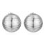 Fashion Hydraulic Square Hollow Earrings Steel Color Stainless Steel Square Earrings