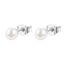 Fashion Pearl Earrings Steel Color Stainless Steel Pearl Earrings