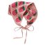 Fashion 6# Beige Strawberry Embroidered Crochet Triangle Headscarf
