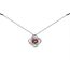 Fashion Red Copper And Diamond Wrap Necklace