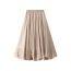 Fashion Khaki Polyester Mesh Skirt