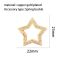 Fashion Star Copper Inlaid Zirconium Geometric Pendant