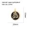 Fashion White Copper Gold-plated Oil Dripping Letter Wine Bottle Cap Pendant