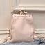 Fashion Small Pearl White Pearlescent Stitching Floral Lace Strap Bow Backpack