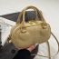 Fashion Off White Three-dimensional Love Stone Pattern Handbag Crossbody Bag
