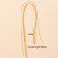 Fashion Gold (pair) Chain Ear Wire