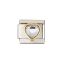 Fashion Cabochon Round Transparent Stainless Steel Geometric Square Module Bracelet Accessories (single)