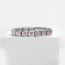 Fashion Love Pendant Pink One Piece 18 Sections Stainless Steel Geometric Square Module Bracelet Accessories (single)