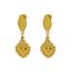 Fashion Gold Stainless Steel Love Earrings