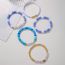Fashion 9# Colorful Polymer Clay Beaded Bracelet Set