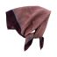 Fashion 2# Red Brown Houndstooth Polyester Printed Silk Scarf
