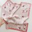 Fashion 1#pink Flower Polyester Printed Silk Scarf