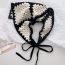 Fashion 5# Pink Knitted Crochet Triangle Headscarf