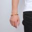 Fashion Gold & Silver Men's Bracelet With Faucet Opening