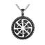 Fashion Silver Alloy Medallion Men's Necklace