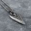 Fashion Silver Alloy Spear Necklace