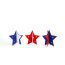 Fashion Five-pointed Star Ornaments (set Of 3) Three-dimensional Five-pointed Star Table Decoration