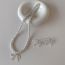 Fashion Bow Pearl Necklace Pearl Beaded Bow Necklace