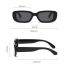Fashion White Frame Black Gray C6 Children's Square Sunglasses