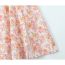 Fashion Pink Polyester Printed Knee-length Skirt