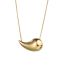 Fashion Golden Water Drop Necklace Stainless Steel Drop Necklace