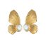 Fashion Flower Earrings E767 Stainless Steel Flower Earrings